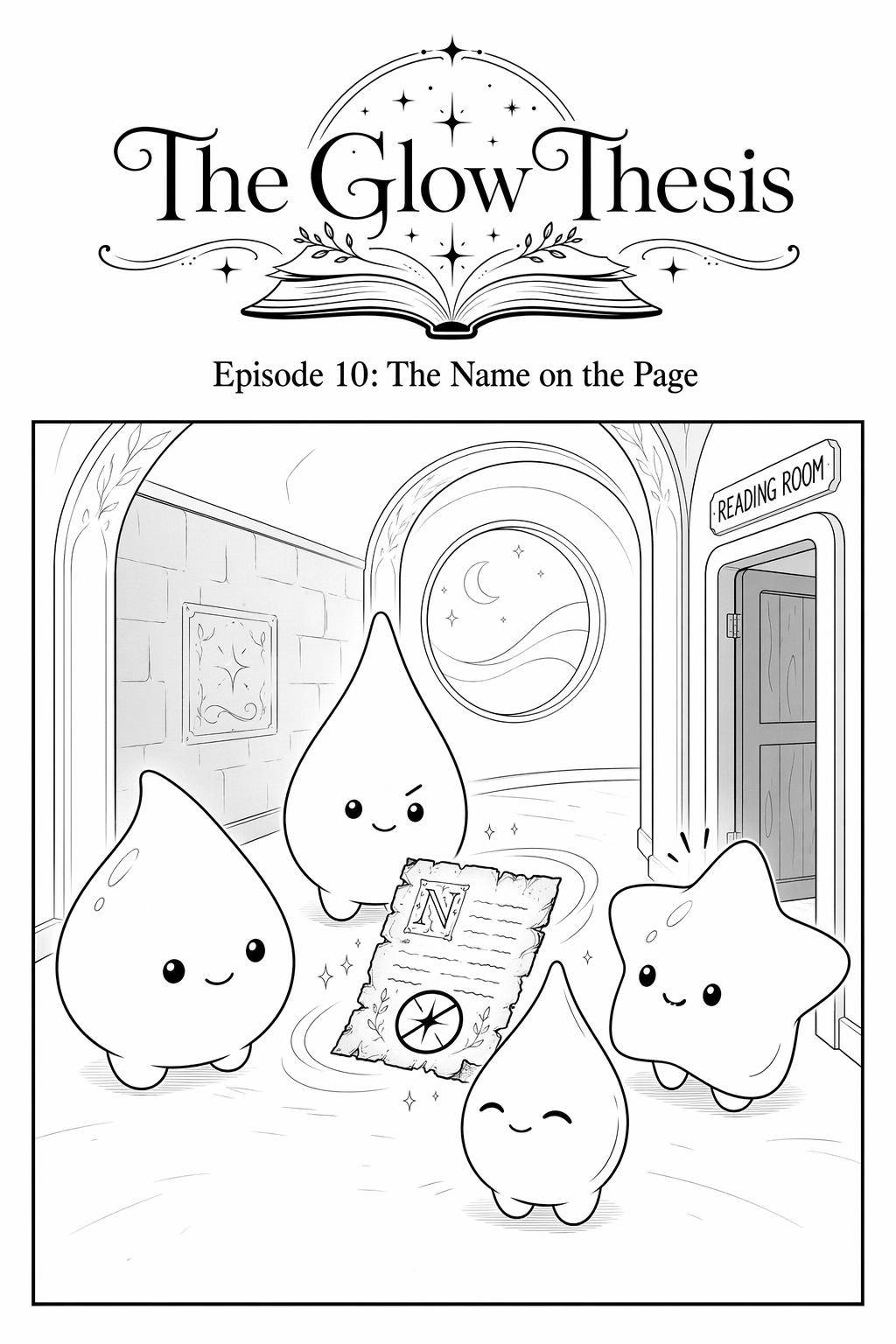 The Name on the Page comic cover