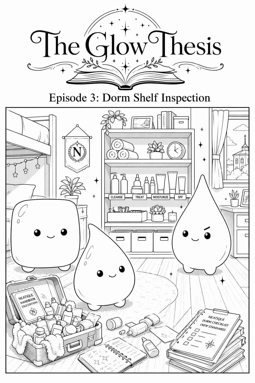Dorm Shelf Inspection uploaded comic cover