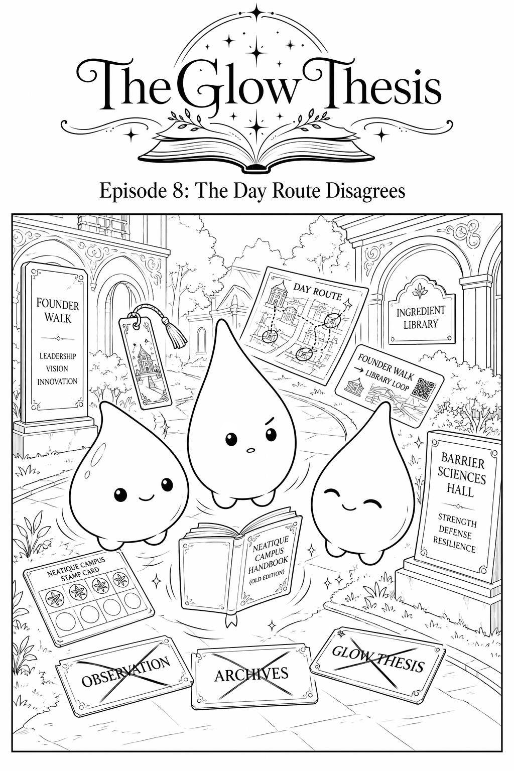 The Day Route Disagrees uploaded comic cover